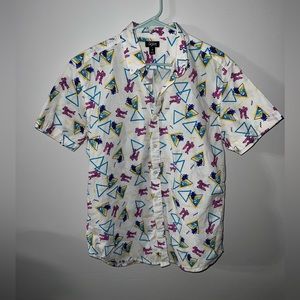 City streets - button up